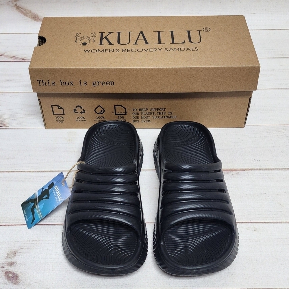 New KuaiLu Women's Recovery Sandals - Size 6 - Picture 8 of 8